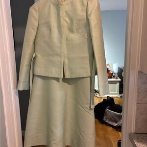 1960’s Vintage Light Green Two-Piece Ensemble